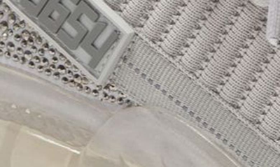 Shop Steve Madden Maxima Monochrome Knit Sneaker In Grey Multi