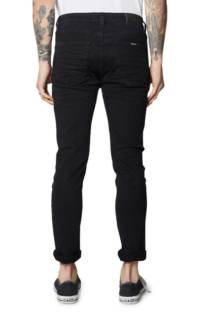 Shop Rolla's Rollies Slim Fit Jeans In Black Raven