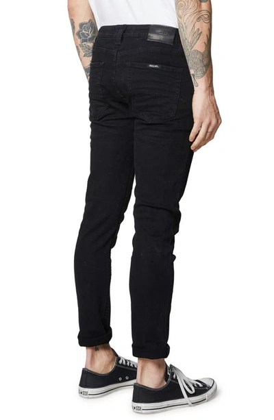 Shop Rolla's Rollies Slim Fit Jeans In Black Raven