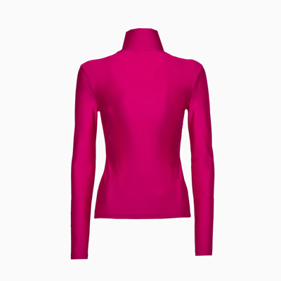 Shop The Andamane Halle Turtle Neck Sweater T100702a In Fuchsia