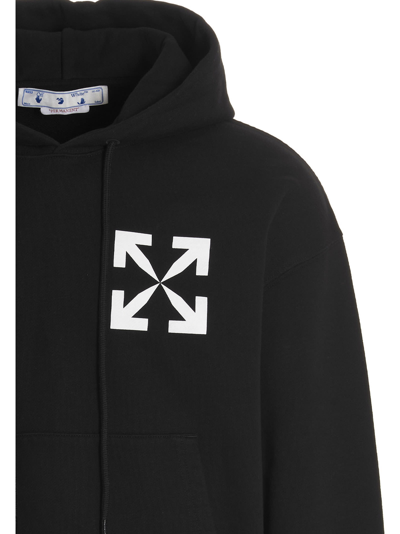 Shop Off-white Single Arrow Hoodie In Black