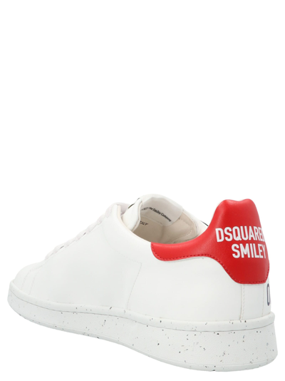 Shop Dsquared2 One Life One Planet Sneakers In White