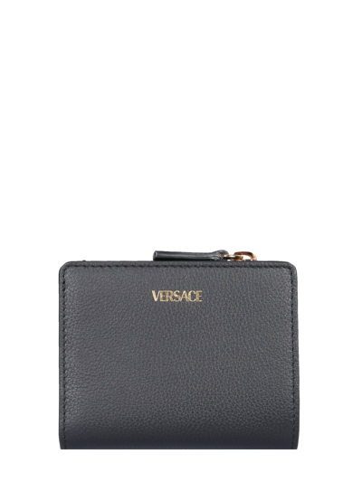 Shop Versace Women's Black Other Materials Wallet