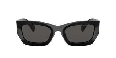 Miu Miu Mu 09ws 1ab5s0 In Dark Grey
