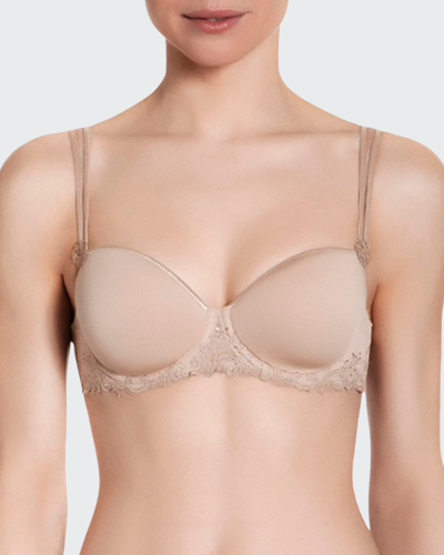 Shop Simone Perele Delice 3d Molded Bra In Nude