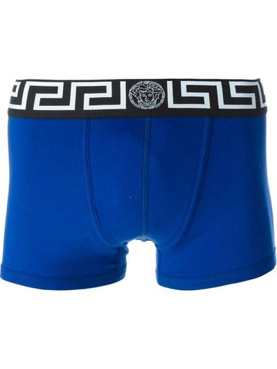 Shop Versace Medusa Boxer Shorts