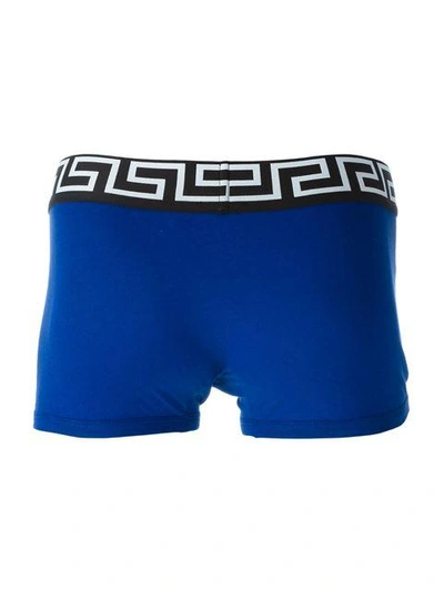 Shop Versace Medusa Boxer Shorts