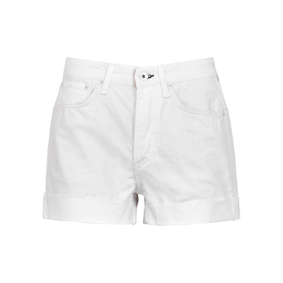 Shop Rag & Bone Rosa White Denim Shorts