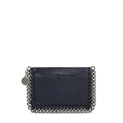 Stella Mccartney Falabella Card Holder In Llack