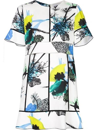 Proenza Schouler Multicoloured Printed Crêpe Dress