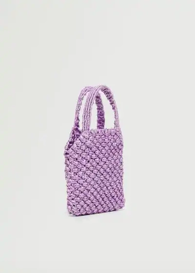 Mango lilac bag hotsell