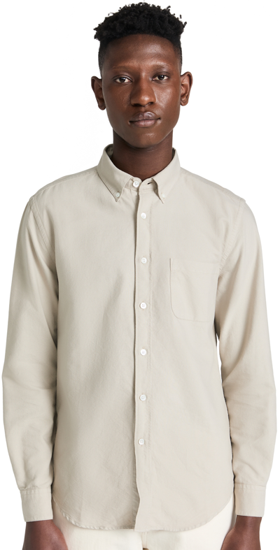 Shop Portuguese Flannel Belavista Shirt Sand