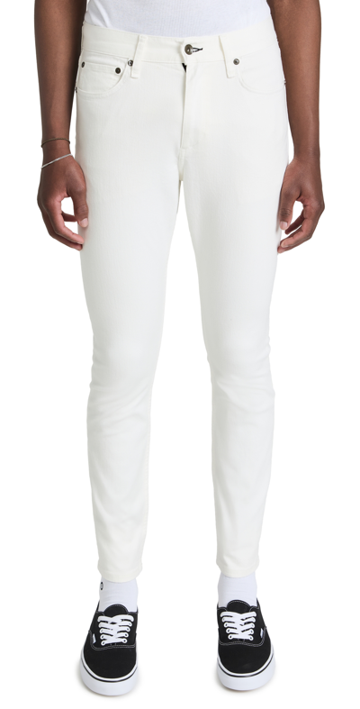 Shop Rag & Bone Fit 1 Authentic Stretch Jeans In Off White
