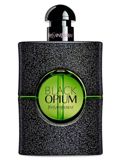 Shop Saint Laurent Women's Black Opium Ellicit Green Eau De Parfum In Size 2.5-3.4 Oz.