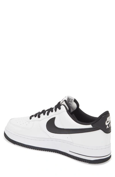 Shop Nike Air Force 1 '07 Sneaker In White/ Black/ White