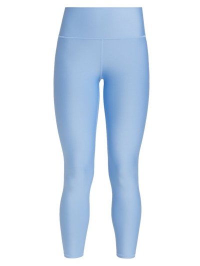 Shop Alo Yoga Women's High-waist Leggings In Tile Blue