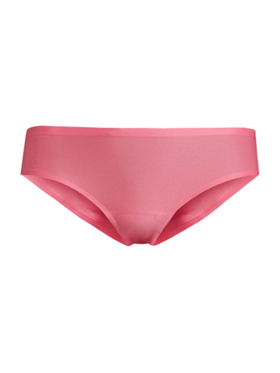 Shop Chantelle Soft Stretch Seamless Low Rise Bikini Briefs In Rose Amour