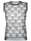 Pucci Sheer Logo Tank Top