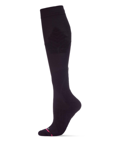 Shop Memoi Women's Ultra Tech Knee High Socks In Black
