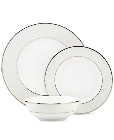 Shop Lenox Dinnerware, Opal Innocence 3-piece Place Setting