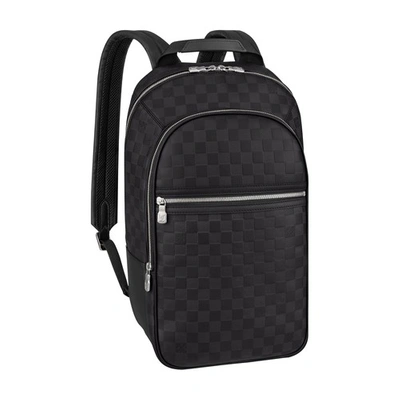 Shop Louis Vuitton Michael Backpack In D Inf Onyx