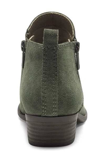 Shop Lucky Brand Basel Bootie In Olive Night