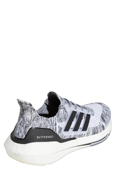 Shop Adidas Originals Ultraboost 21 Running Shoe In White/ Core Black
