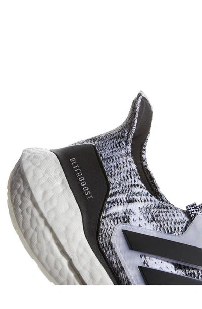 Shop Adidas Originals Ultraboost 21 Running Shoe In White/ Core Black