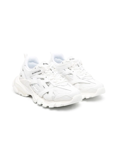 Shop Balenciaga Track.2 Low-top Sneakers In White