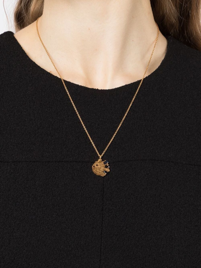 Shop Loveness Lee Shinzo Pendant Necklace In Gold