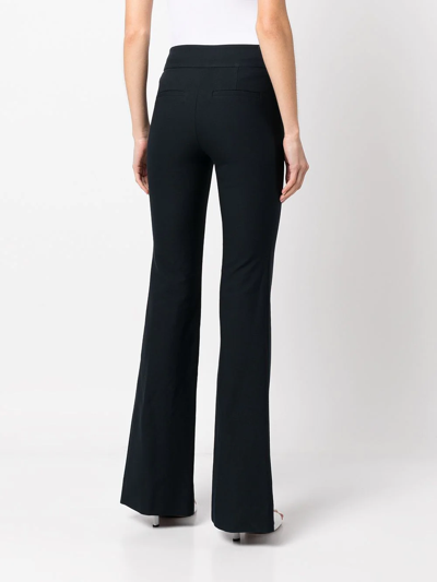 Shop Derek Lam 10 Crosby Maeve Flare-hem Trousers In Blue