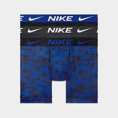 Shop Nike Men's Dri-fit Essential Microfiber Boxer Briefs (3-pack) In Multi-color