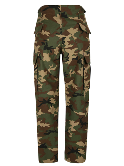 Shop Dolce & Gabbana Mix Military Cargo Pants In Variante Abbinata