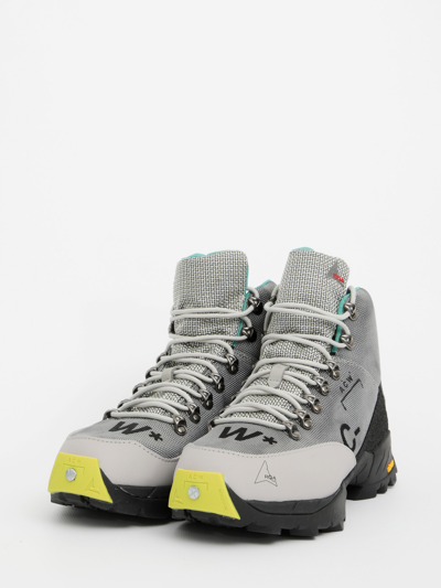 Shop A-cold-wall* Andreas Hiking Boots In Grey