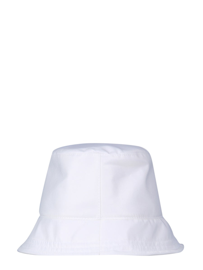 Shop Off-white Logo Bucket Hat In White