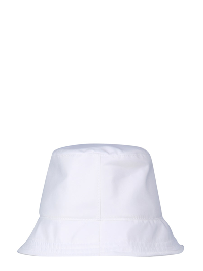 Off-white White Script Logo Hat In White