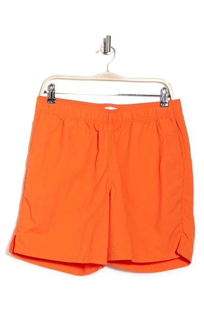 Shop Abound Nylon Shorts In Orange Cracker