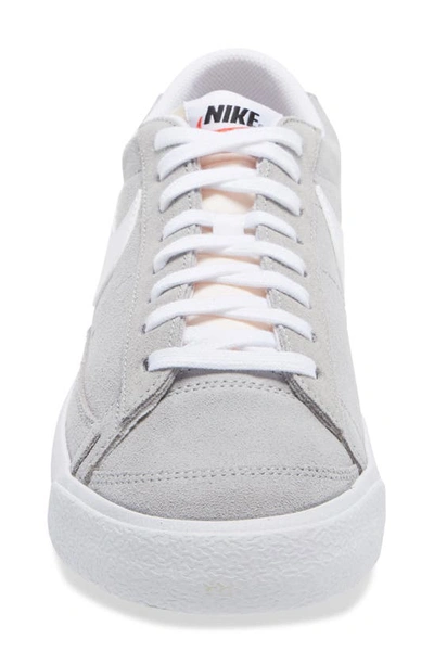 Shop Nike Blazer Low '77 Suede Sneaker In Grey