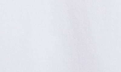 Shop Off-white Floral Arrow Logo Long Sleeve Sweatshirt Dress In White Multicolor