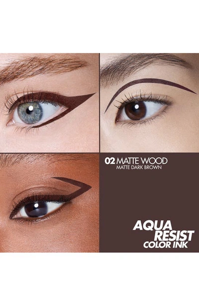 Make Up For Ever Aqua Resist Color Ink In 02 - Matte Wood