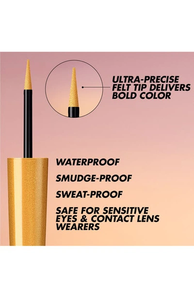 Make Up For Ever Aqua Resist Color Ink In 01 - Matte Charcoal