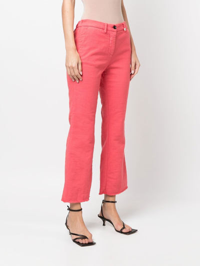 Shop Myths Trousers Red