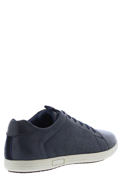Shop English Laundry Mason Suede Sneaker In Navy