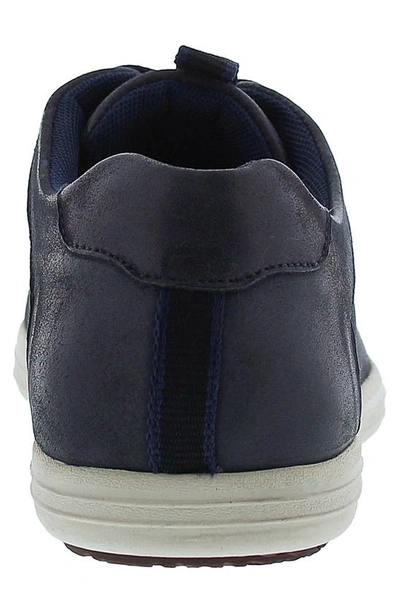 Shop English Laundry Mason Suede Sneaker In Navy