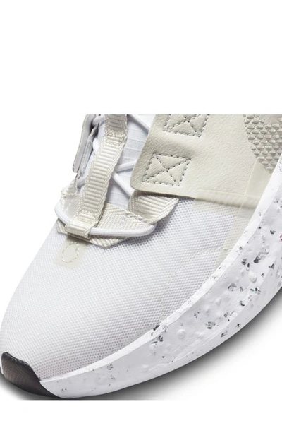 Shop Nike Crater Impact Sneaker In White/ Light Bone/ Sail/ Volt