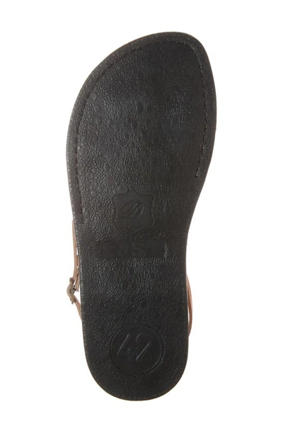Shop Jerusalem Sandals 'the Good Shepherd' Leather Sandal In Tan Leather