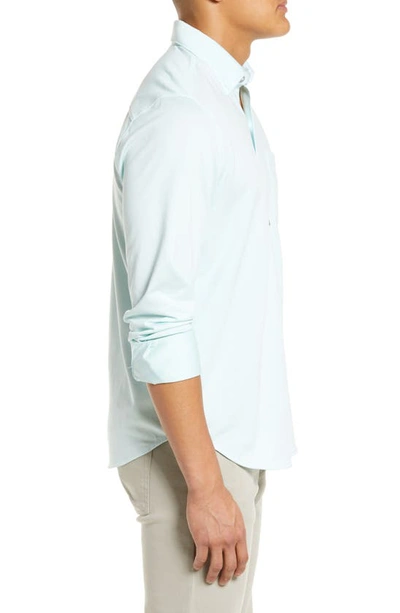 Tommy Bahama New San Lucio Stretch Supima® Cotton Blend Button-up Shirt In Beach Glas