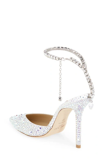 ジミーチュー レディース パンプス シューズ Women´s Saeda 100 Embellished Pointed Toe Pumps  Fuschia 直営店情報