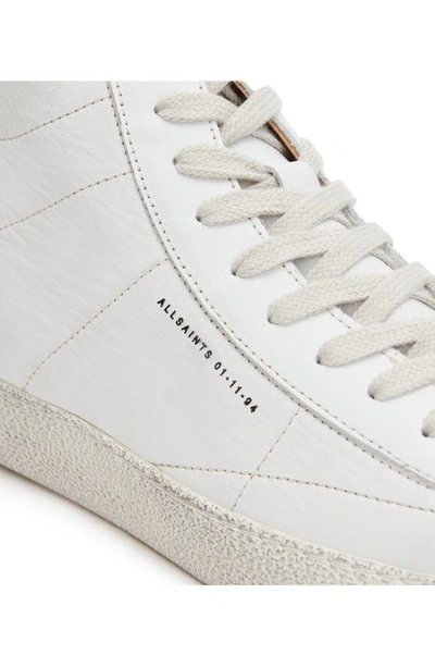 Shop Allsaints Tundy High Top Sneaker In White