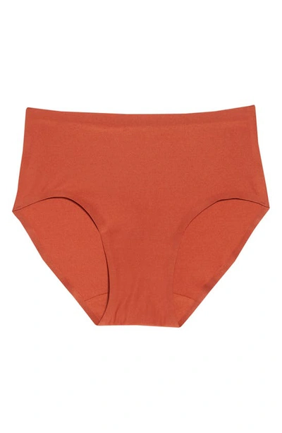 Shop Chantelle Lingerie Soft Stretch Seamless Hipster Panties In Fox